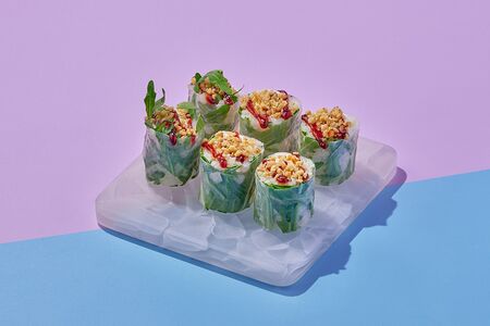 Дорблю-ролл в рисовой бумаге