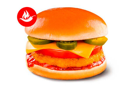 Чизбургер с халапеньо