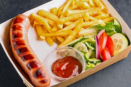 Food Box с колбаской