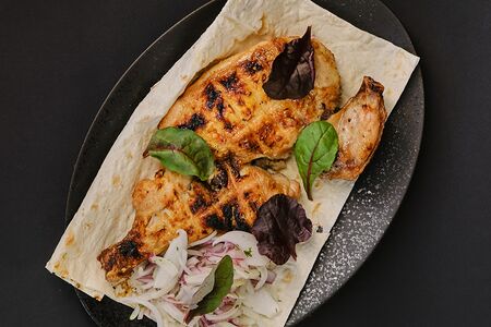 Курица на мангале