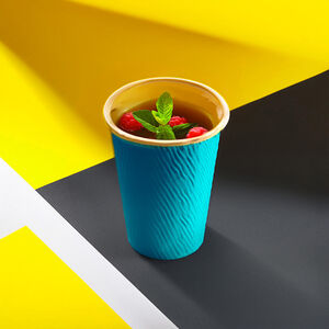 Чай малина с мятой