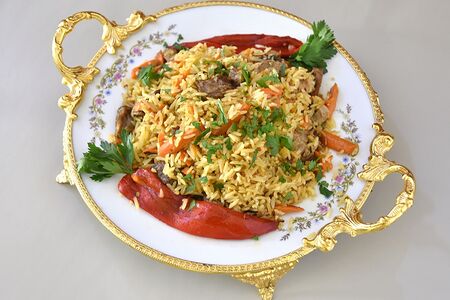 Узбекский плов