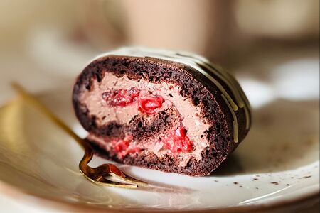 Рулет Вишня в шоколаде 