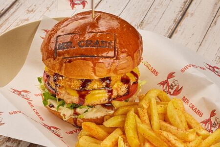 Сырный Крабсбургер