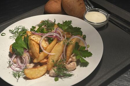 Жаркое с курицей