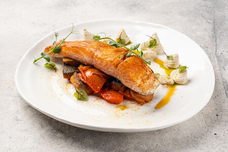 Стейк из карельской форели