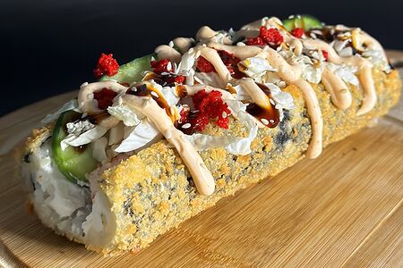 Смакдог с креветкой и крем-крабом