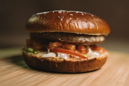 Бургер гавайский 