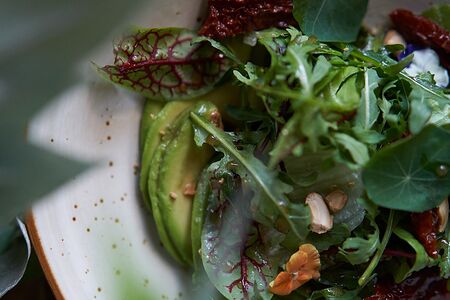 Зеленый салат