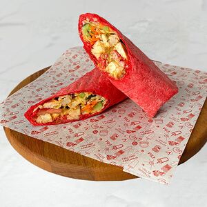 Шаурма в томатном лаваше