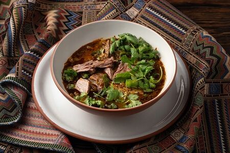 Харчо по-домашнему с говядиной