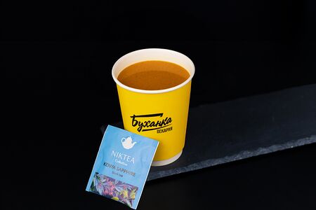 Напиток Облепиха-имбирь с чёрным чаем