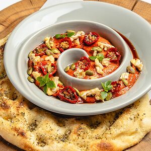 Крем из запеченного перца Мухаммара