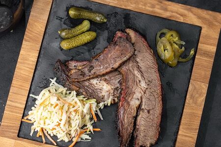 Брискет Копченая грудинка на дровах