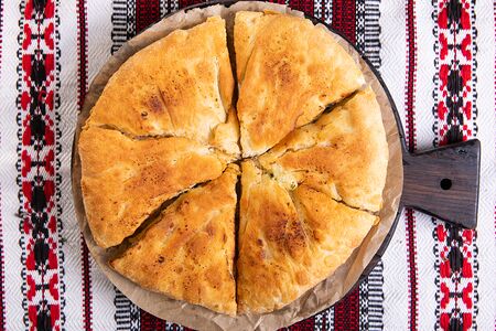 Полоницы с мясом и аджикой