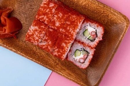 Ролл Калифорния с креветками