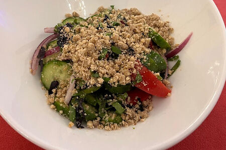 Овощной салат по-грузински