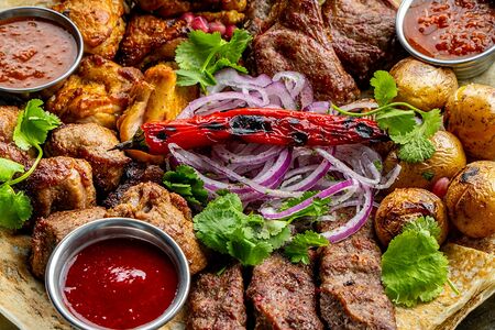 Садж мясной