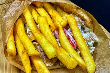 Гирос в лепешке