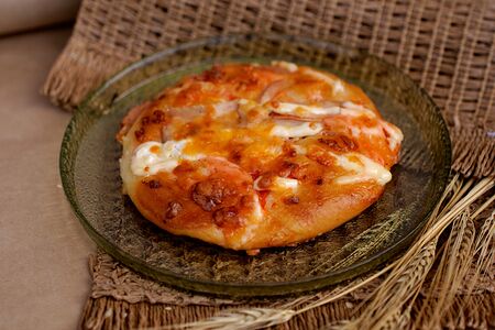 Пицца с куриной грудкой