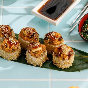 Запеченный ролл с угрем