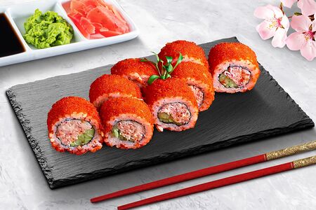 Калифорния с крабом масаго