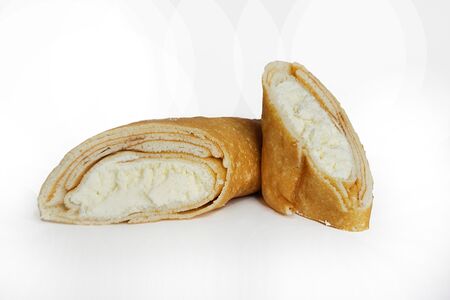 Блинчик с творогом