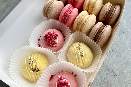 Набор моти и макаронс 