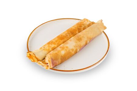 Блинчики со смородиной