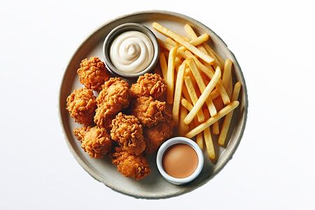 Комбо Чикен, фри и соус
