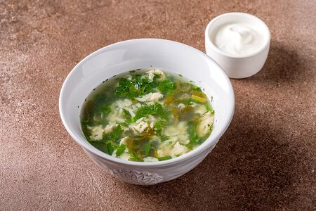 Суп Сыйыг по-бакински со щавелем