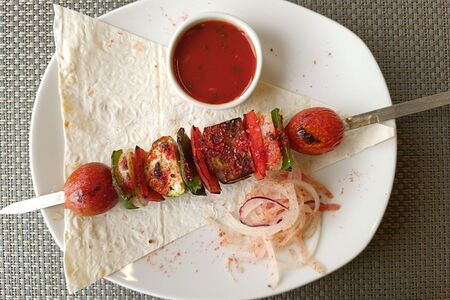 Овощи на гриле