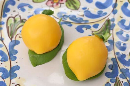 Домашняя лимонная конфета 