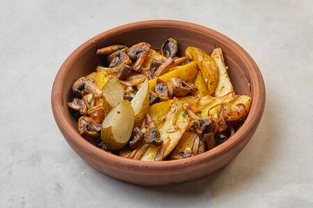 Жареха с грибами