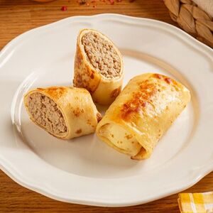 Блинчики с мясом