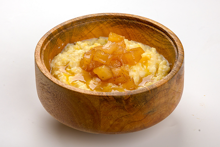 Каша пшен. янтарная с яблоком