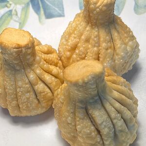 Жареные хинкали с бараниной