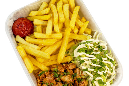 Фри с курицей