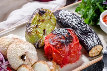 Шашлык Овощное ассорти