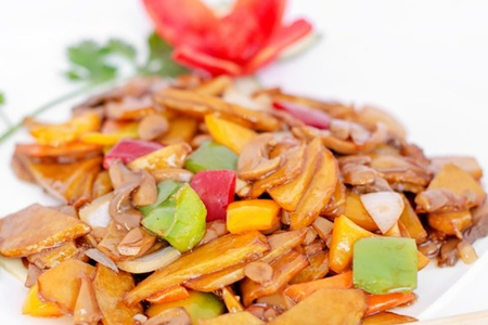 704 Картофель с грибами