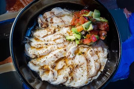 Татаки из сибаса