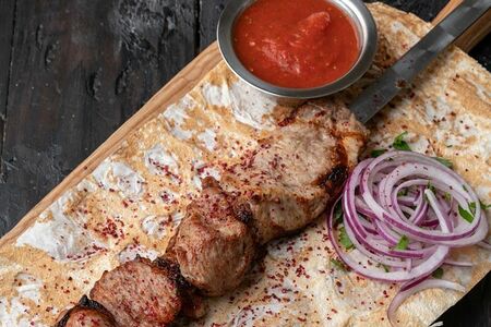Шашлык из свиной шеи