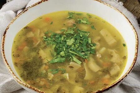 Суп грибной