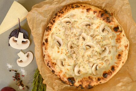 Пицца Курица-грибы