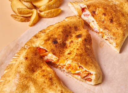 Кальцоне с картофелем айдахо