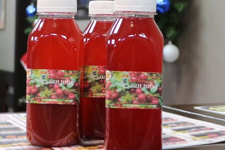 Морс от шефа Бруснично-лимонниковый