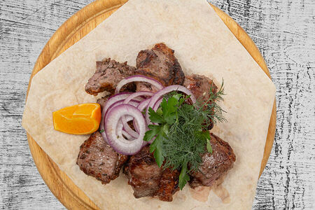 Шашлык из мякоти ягненка