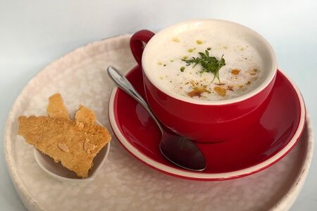 Грибной капучино (суп-пюре)