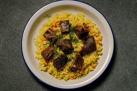 Плов с говядиной