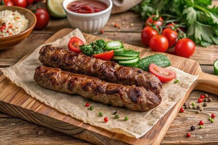 Люля-кебаб из телятины